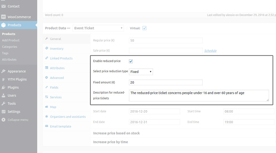 Enable reduces tickets
