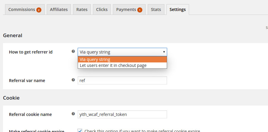 How to get referrer id