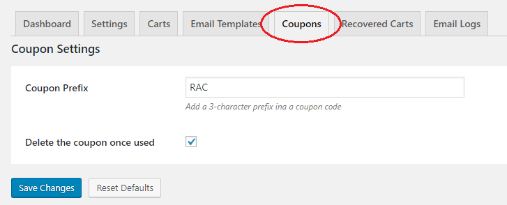 coupon menu