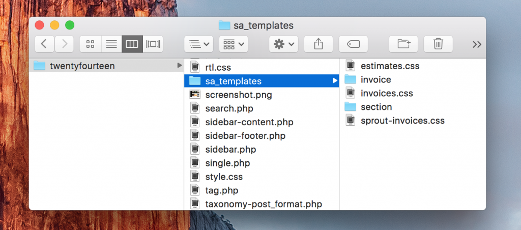 css loaded from theme