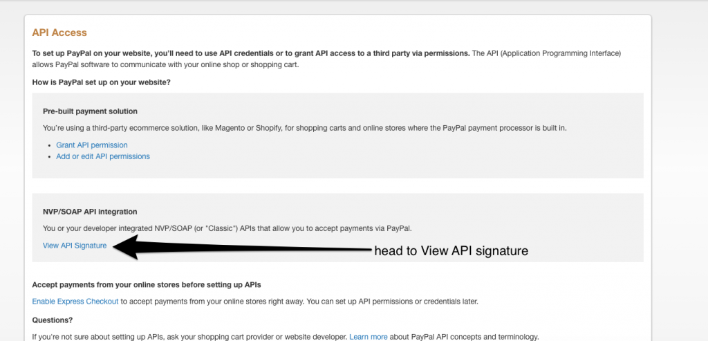 Getting Your PayPal API Username, Password And Signature – Sellful ...