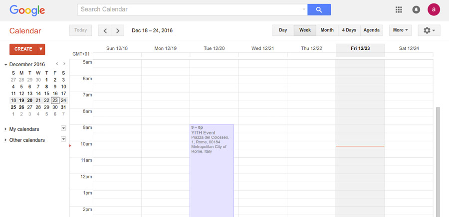 Google Calendar