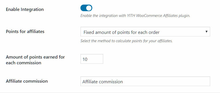 fixed value per order